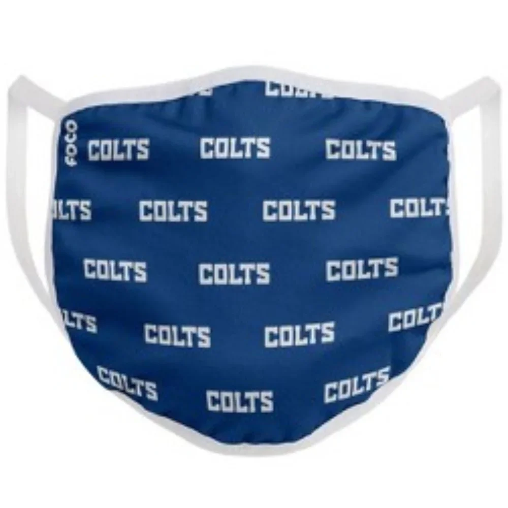 New 2 Pack Of NFL Indianapolis Colts Face Covering